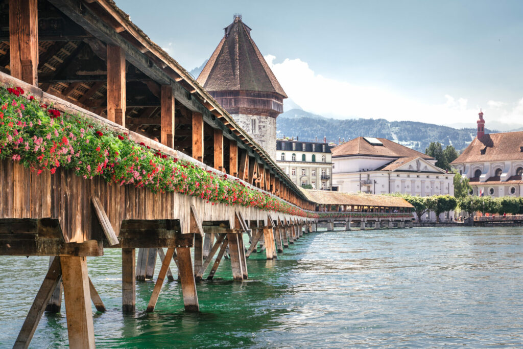 Kapellbrücke mit Wasserturm