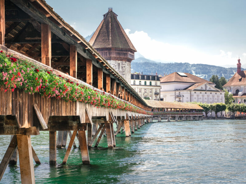 Kapellbrücke mit Wasserturm