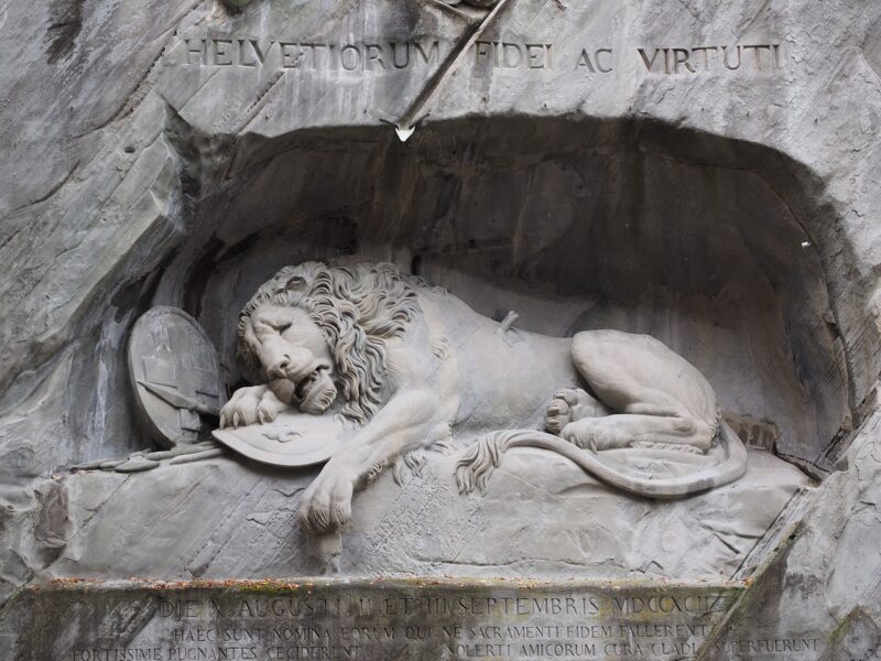 Löwendenkmal Monument 780007 1280