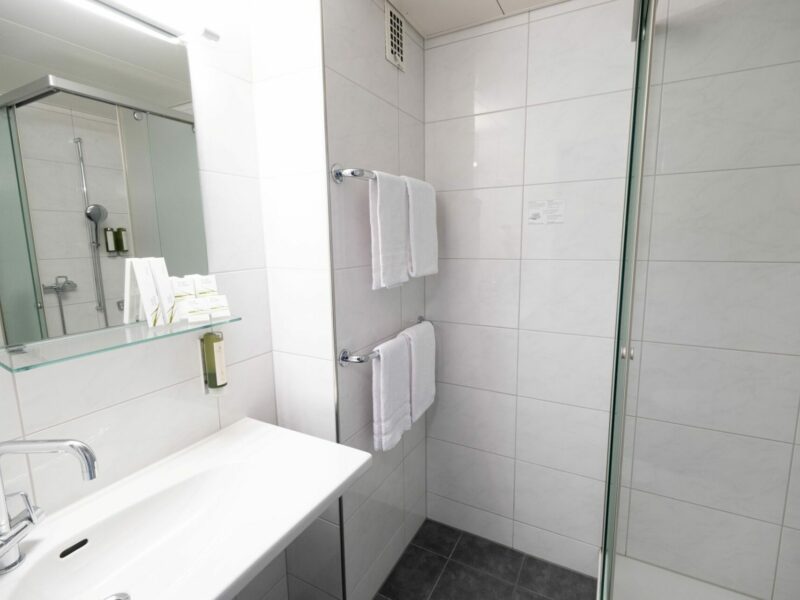 Seeblick Zimmer Bad